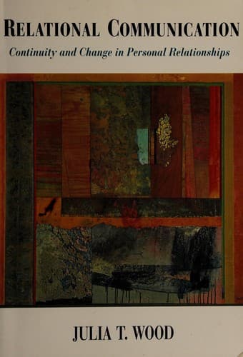 Cover image for Relational communication