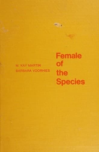 Cover image for Female of the species