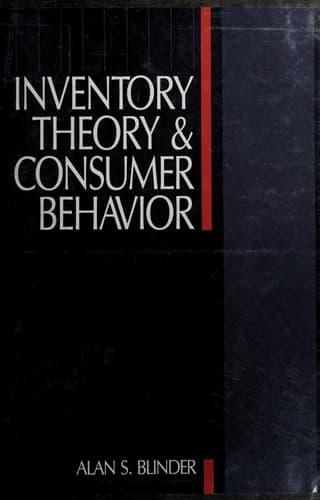 Cover image for Inventory theory and consumer behavior