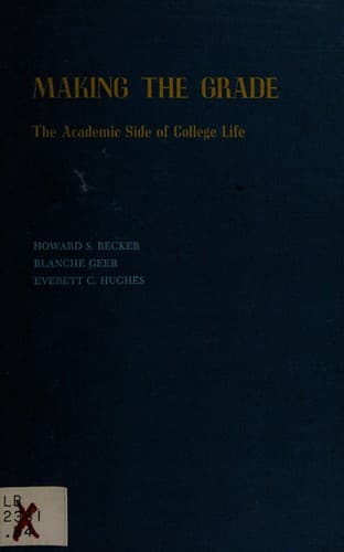 Cover image for Making the Grade