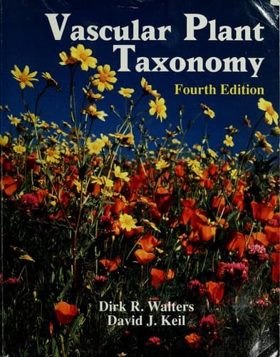 Cover image for Vascular plant taxonomy