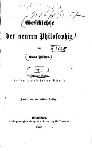 Geschichte der Neuern Philosophie