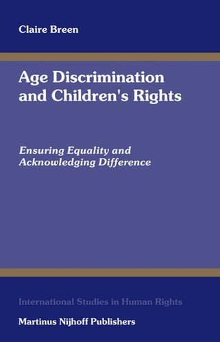Cover image for Age discrimination and children's rights