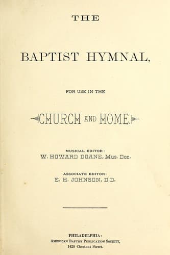 The Baptist hymnal