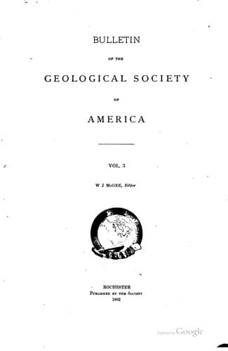 Bulletin of the Geological Society of America