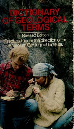 Cover image for Dictionary of geological terms