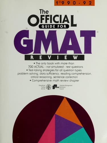 Cover image for The Official Guide for GMAT Review
