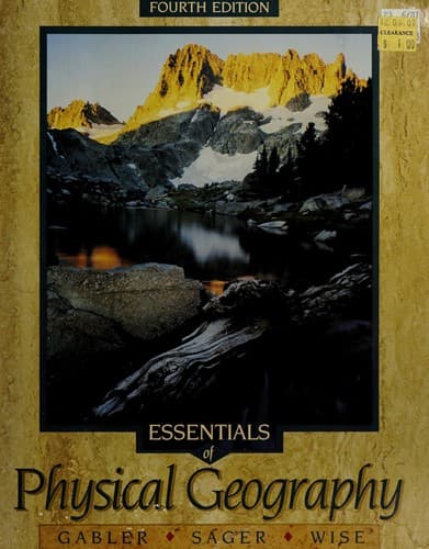 Cover image for Essentials of physical geography.