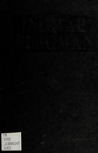 Cover image for Ingmar Bergman