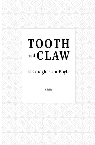Cover image for Tooth and claw