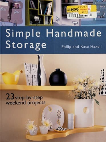 Cover image for Simple handmade storage