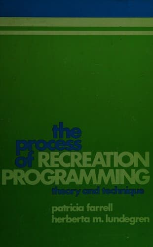 Cover image for The process of recreation programming