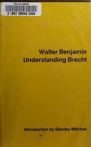 Cover image for Understanding Brecht