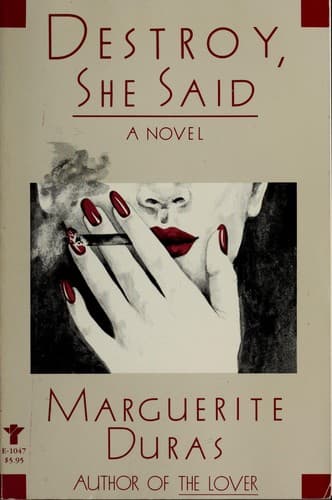Cover image for Destroy She Said