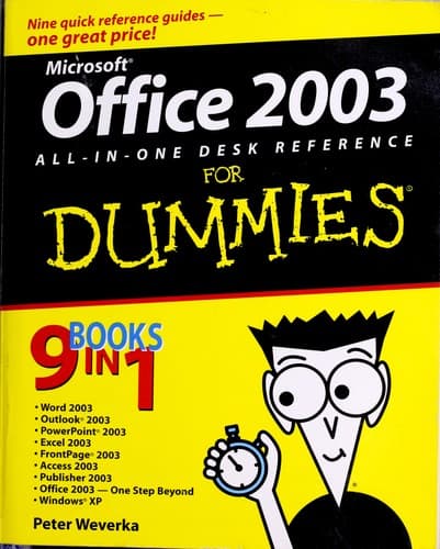 Cover image for Office 2003 all in one desk reference for dummies