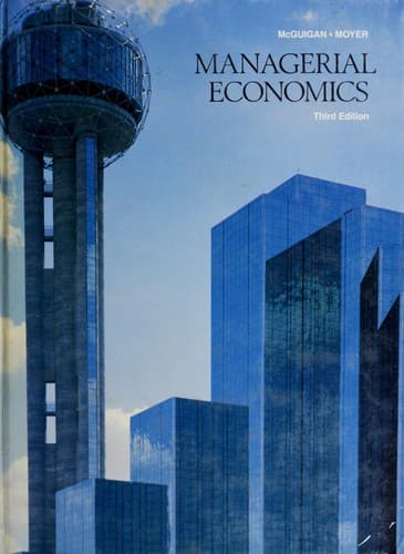 Cover image for Managerial economics