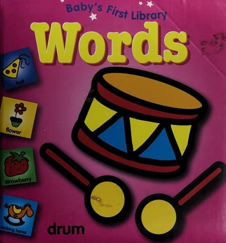 Cover image for Baby's First Library Words