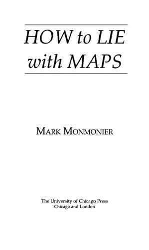Cover image for How to lie with maps