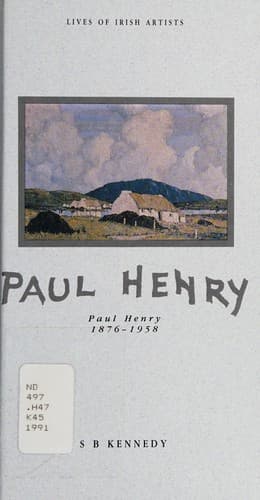 Cover image for Paul Henry