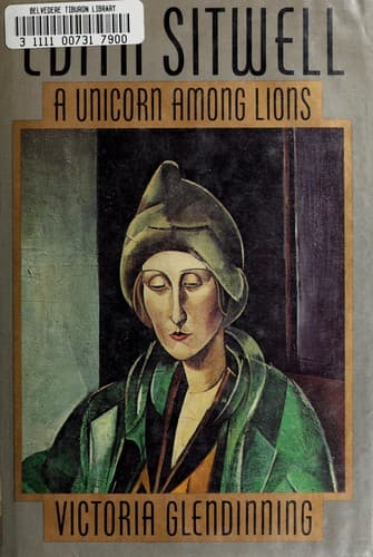 Cover image for Edith Sitwell, a unicorn among lions