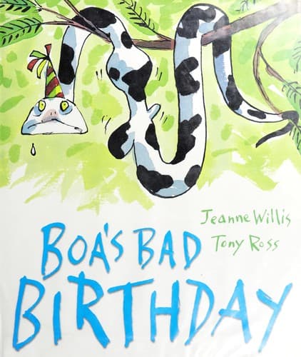 Cover image for Boa's bad birthday