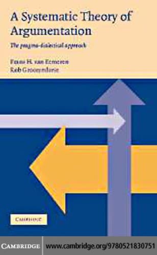 Cover image for A Systematic Theory of Argumentation