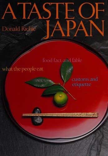 Cover image for A taste of Japan