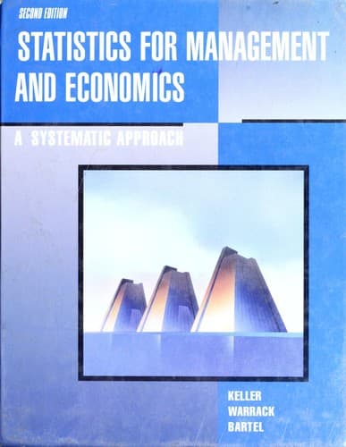 Cover image for Statistics for management and economics