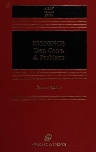 Cover image for Evidence