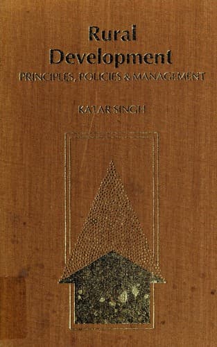 Cover image for Rural development