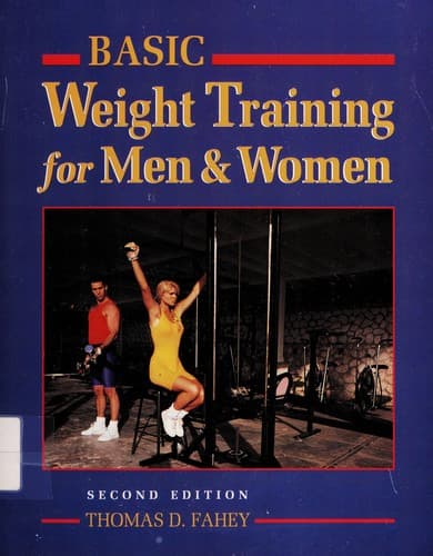 Cover image for Basic weight training for men & women