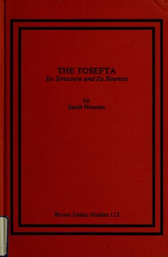 Cover image for The Tosefta