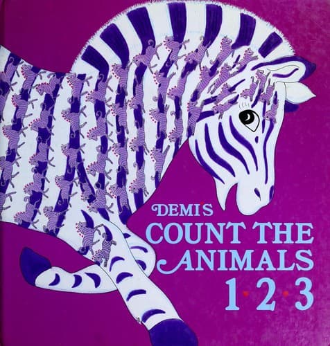 Cover image for Demi's Count the animals 1-2-3.