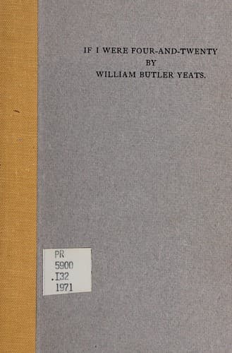 Cover image for If I were four-and-twenty.