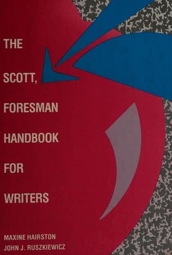 Cover image for The Scott, Foresman handbook for writers