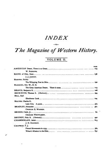 magazine of western history