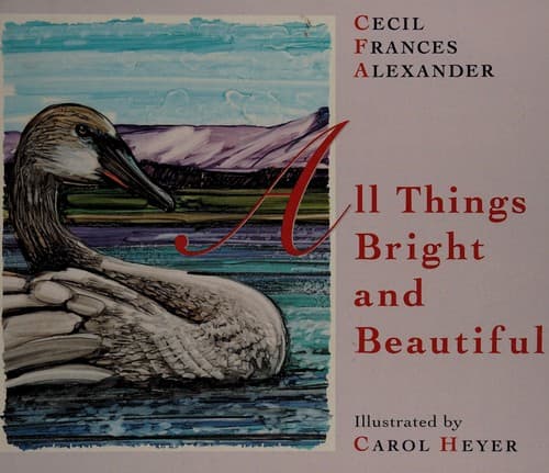 Cover image for All things bright and beautiful