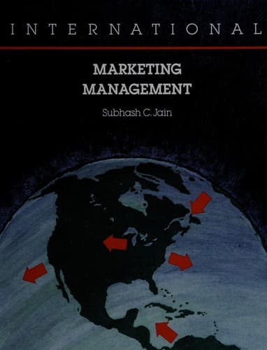 Cover image for International marketing management