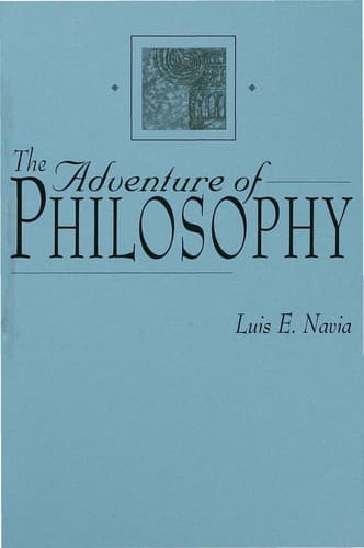 Cover image for The adventure of philosophy