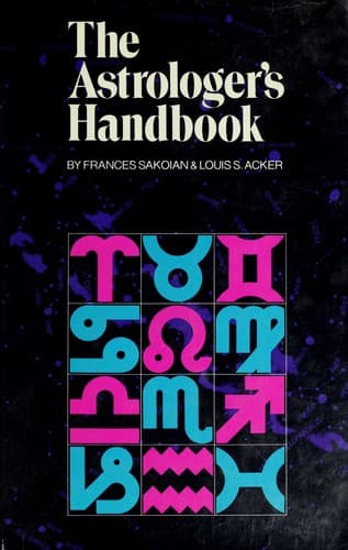 Cover image for The astrologer's handbook