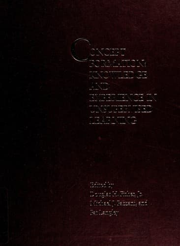 Cover image for Concept formation