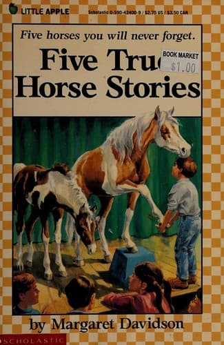 Cover image for Five true horse stories