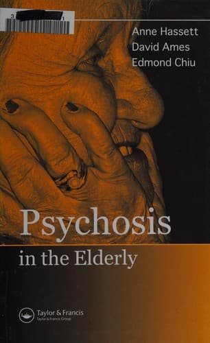Cover image for Psychosis in the elderly