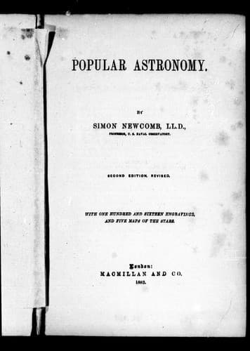 Cover image for Popular astronomy