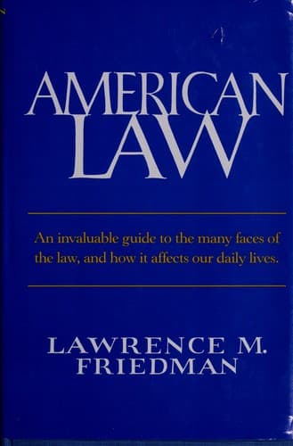 Cover image for American law