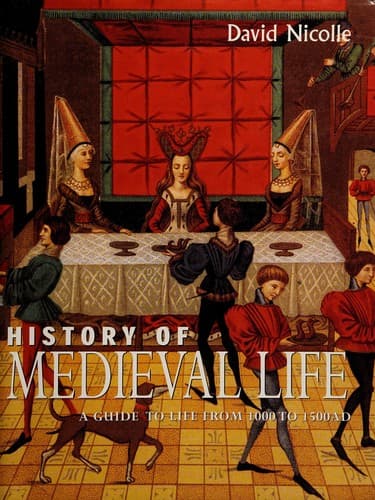 Cover image for The history of medieval life