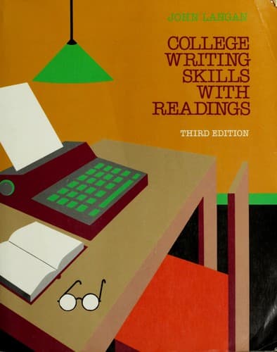 Cover image for College writing skills, with readings