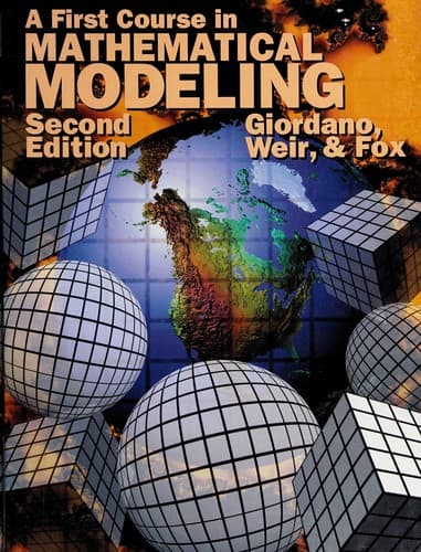 Cover image for A first course in mathematical modeling