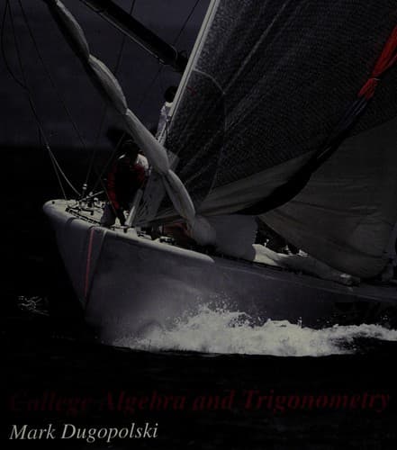 Cover image for College algebra and trigonometry