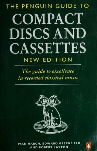 Cover image for The Penguin guide to compact discs and cassettes